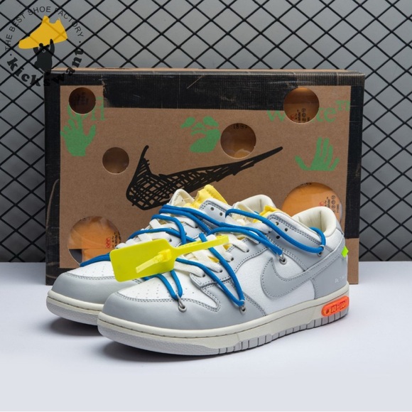 lot 10 of 50 off white dunk